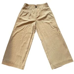 Banana Republic Wide-Leg Tan Pants​